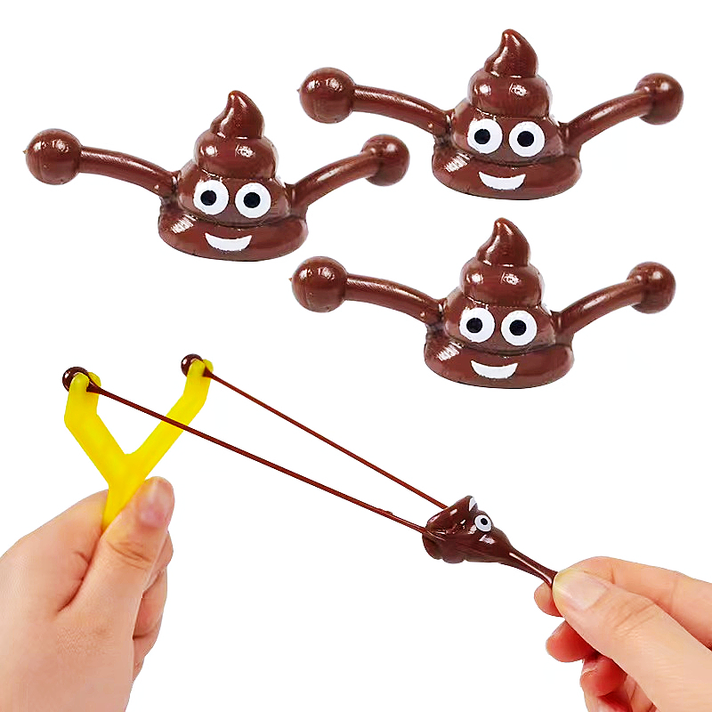 Party Games Easter For Kids - ชุด 8 สนุกยิง Poo เกมของเล่นเด็กของขวัญวันเกิด Baby
