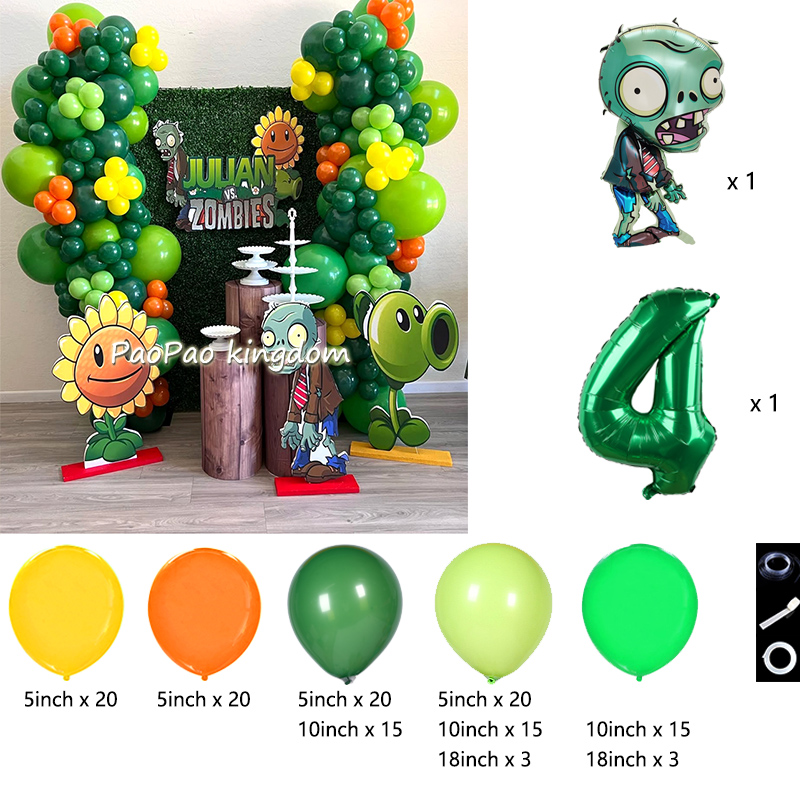 ชุดลูกโป่งการ์ตูนพืชปะทะซอมบี้ - Party Games Easter For Kids บทวิจารณ์และราคา
