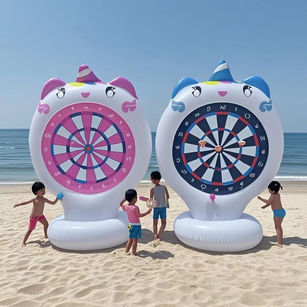 Inflatable Unicorn โยนเกมเป้าห - Party Games Easter For Kids บทวิจารณ์และราคา