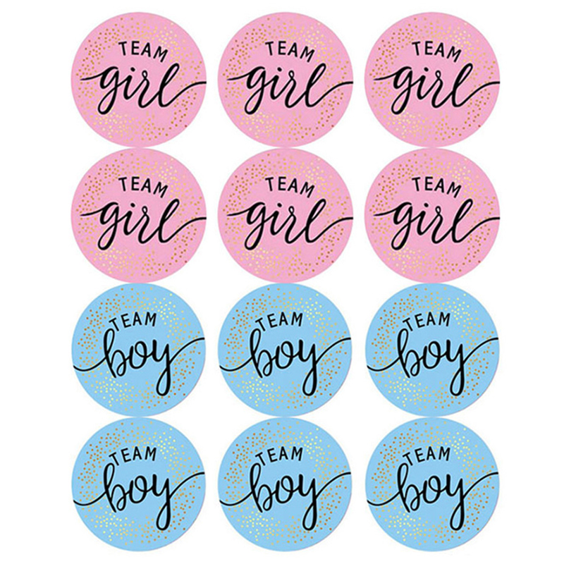 60 ชิ้นเพศเปิดเผยสติกเกอร์สําห - Party Games Baby Shower บทวิจารณ์และราคา
